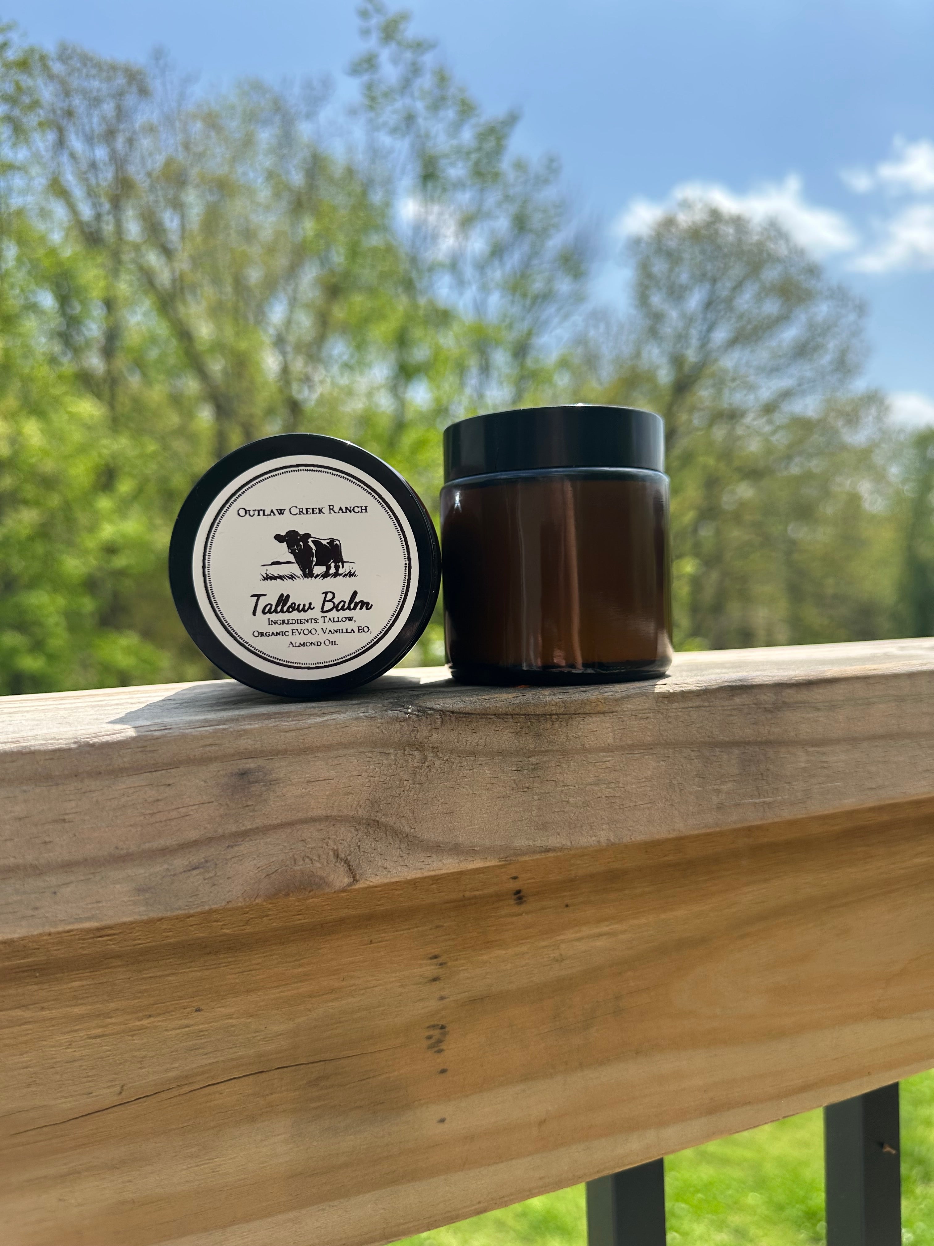 Almond Vanilla Tallow Balm - For Dry & Sensitive Skin