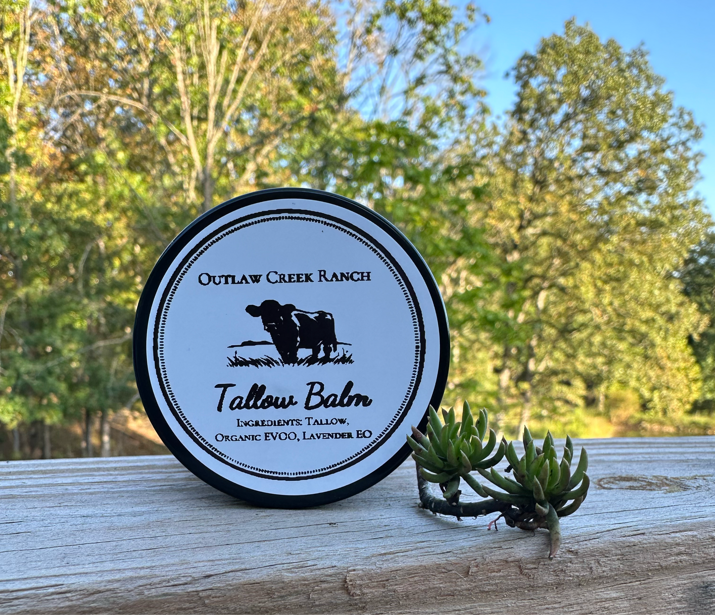 Lavender Tallow Balm Jar